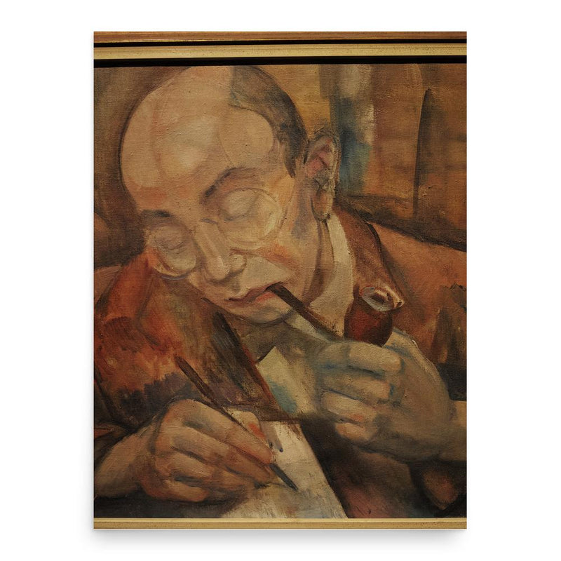 Carl Einstein poster print, in size 18x24 inches.