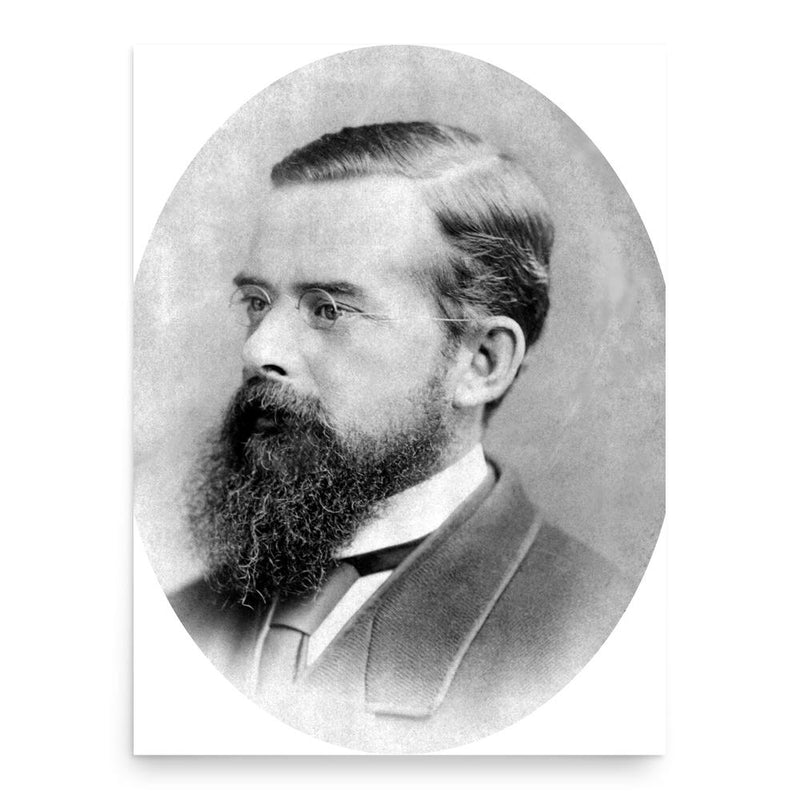 Carl Feilberg poster print, in size 18x24 inches.