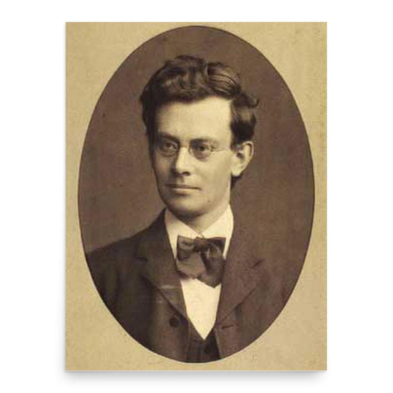 Carl Frederik Bricka poster print, in size 18x24 inches.