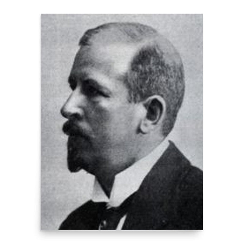 Carl Fredrik Kolderup poster print, in size 18x24 inches.