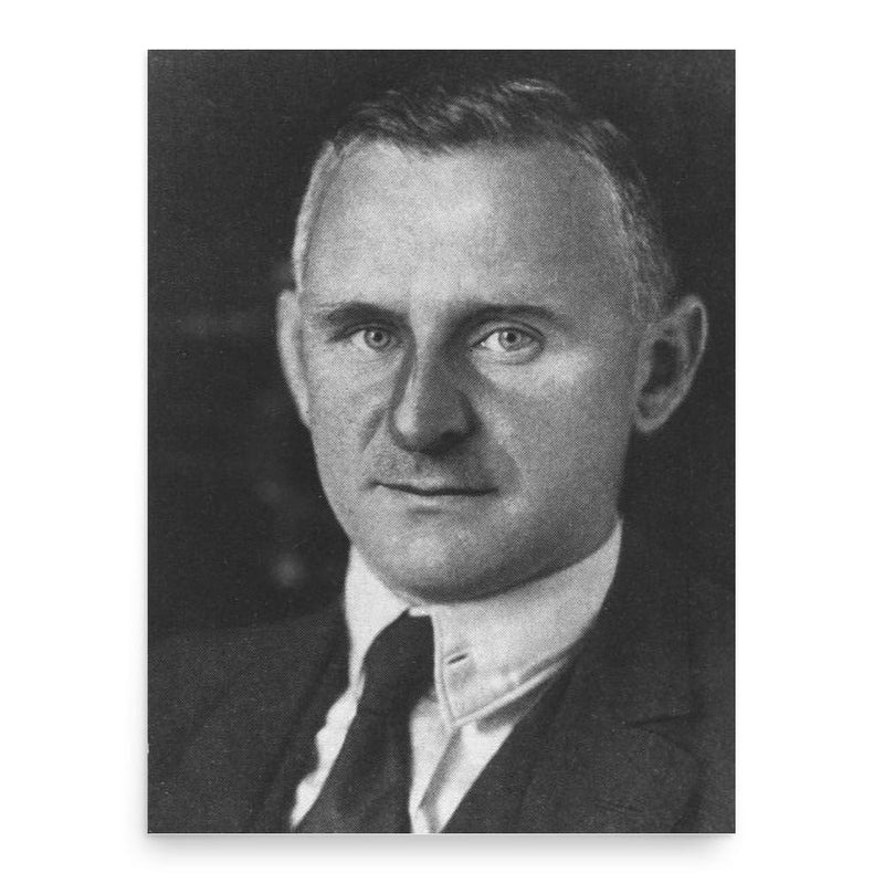 Carl Friedrich Goerdeler poster print, in size 18x24 inches.