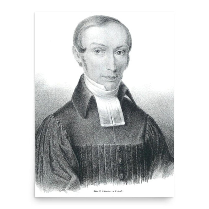 Carl Friedrich Keil poster print, in size 18x24 inches.