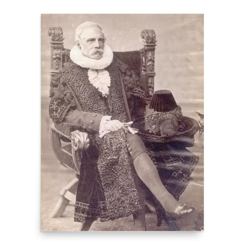 Carl Friedrich Petersen poster print, in size 18x24 inches.