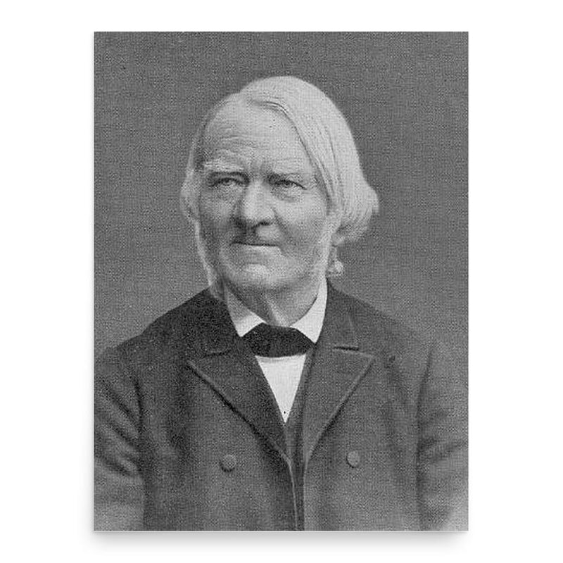 Carl Friedrich Wilhelm Alfred Fleckeisen poster print, in size 18x24 inches.