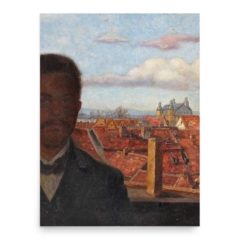 Carl Geist poster print, in size 18x24 inches.