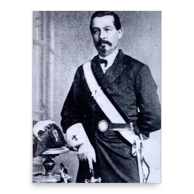 Carl Giers poster print, in size 18x24 inches.