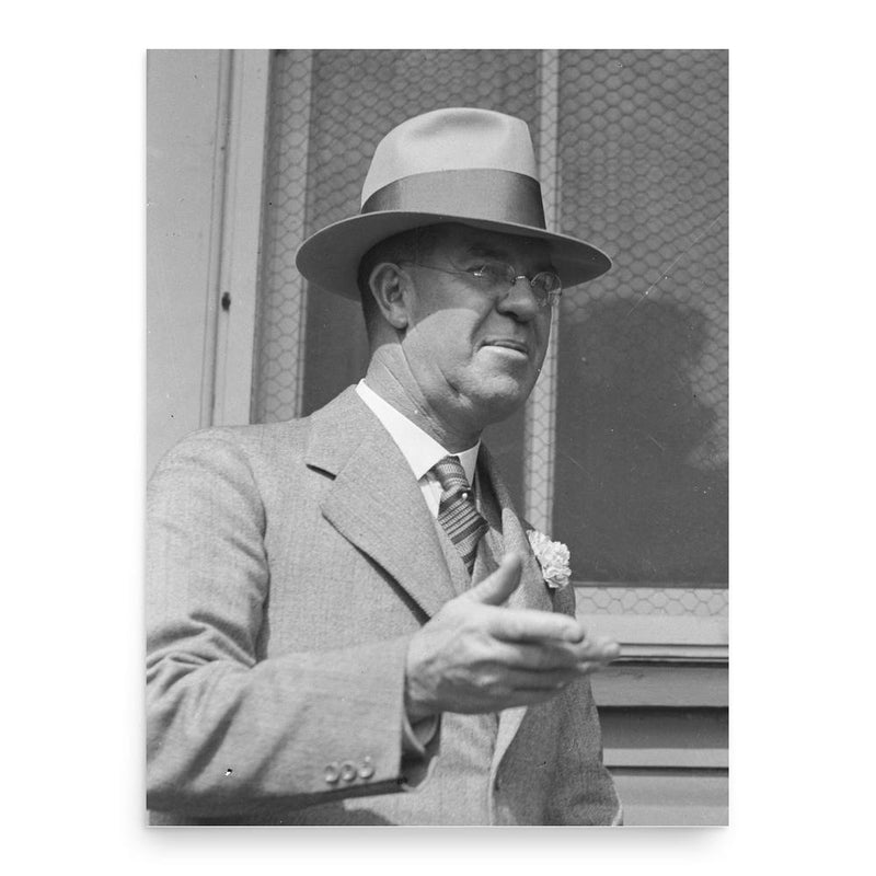 Carl Glasgow poster print, in size 18x24 inches.