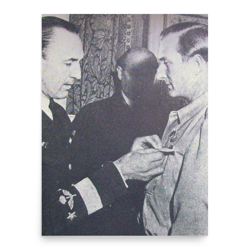 Carl Gustaf von Rosen poster print, in size 18x24 inches.