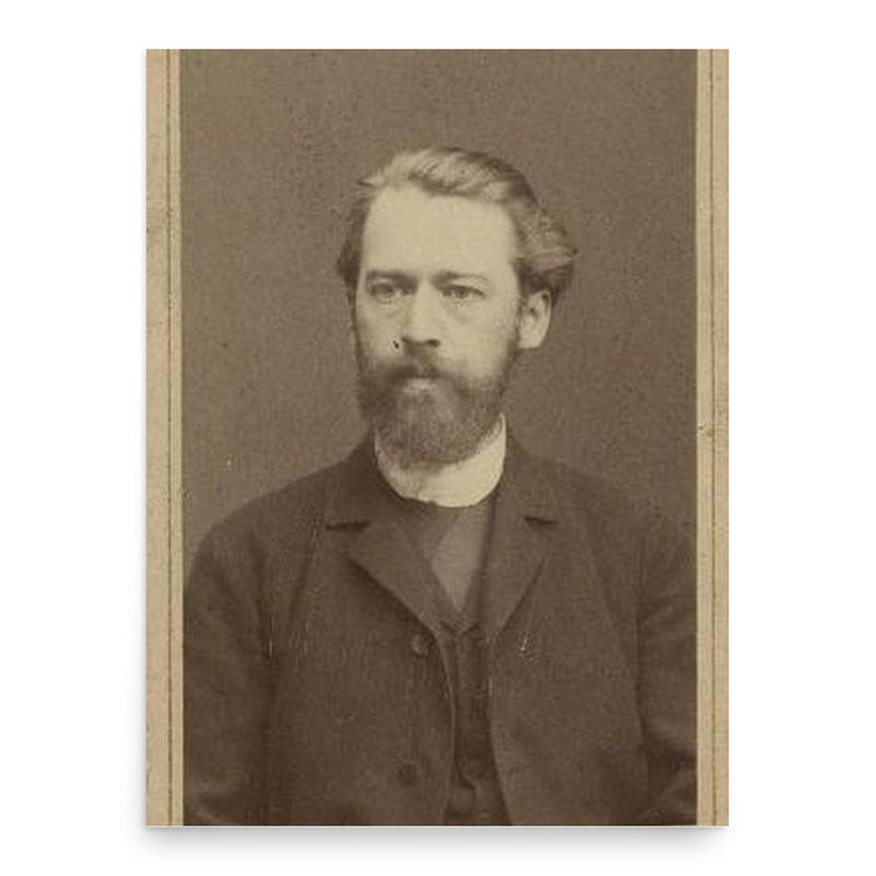 Carl Gustav Axel Harnack poster print, in size 18x24 inches.