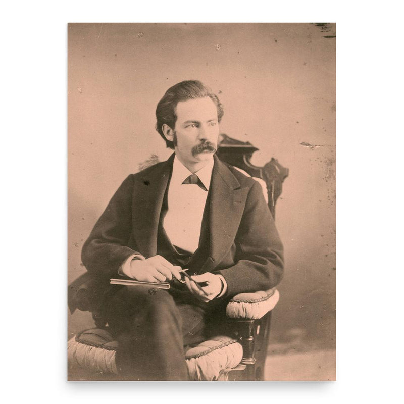 Carl Gutherz poster print, in size 18x24 inches.