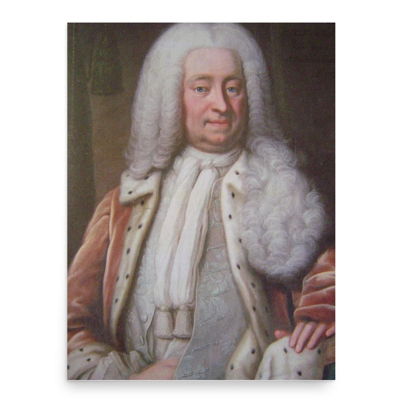 Carl Gyllenborg poster print, in size 18x24 inches.