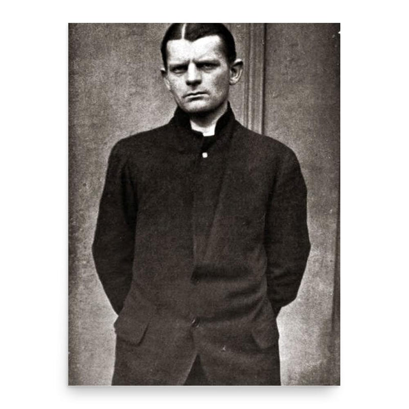 Carl Hans Lody poster print, in size 18x24 inches.