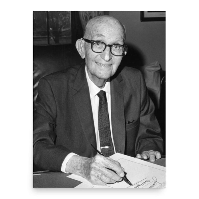 Carl Hayden poster print, in size 18x24 inches.