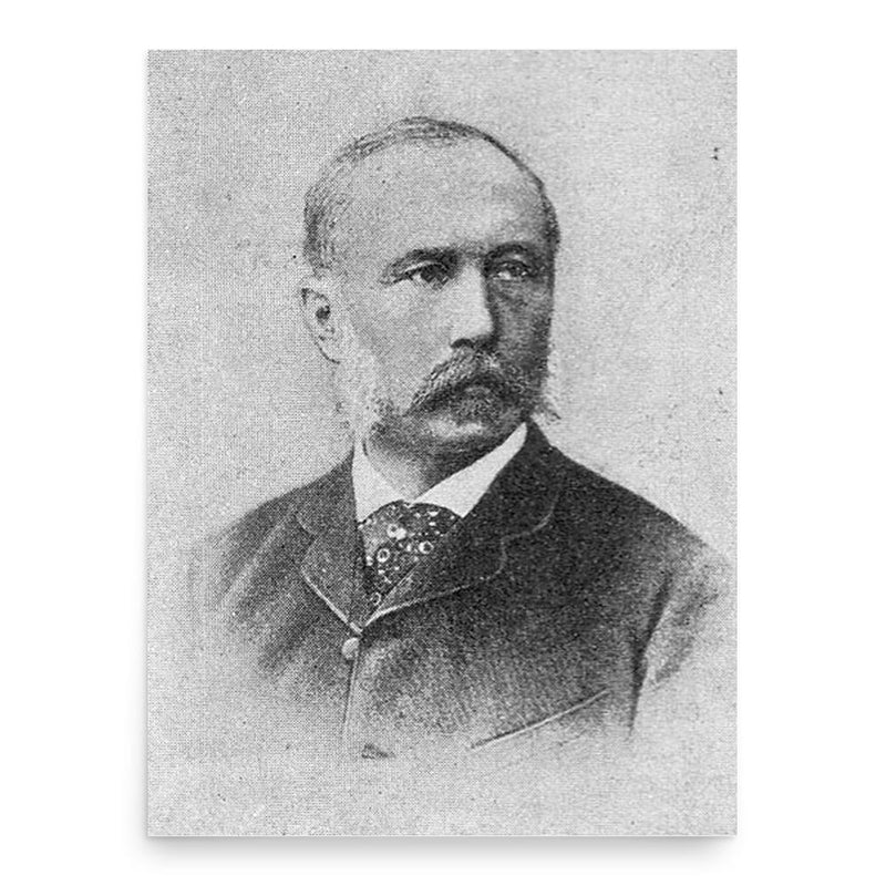 Carl Heinrich von Siemens poster print, in size 18x24 inches.