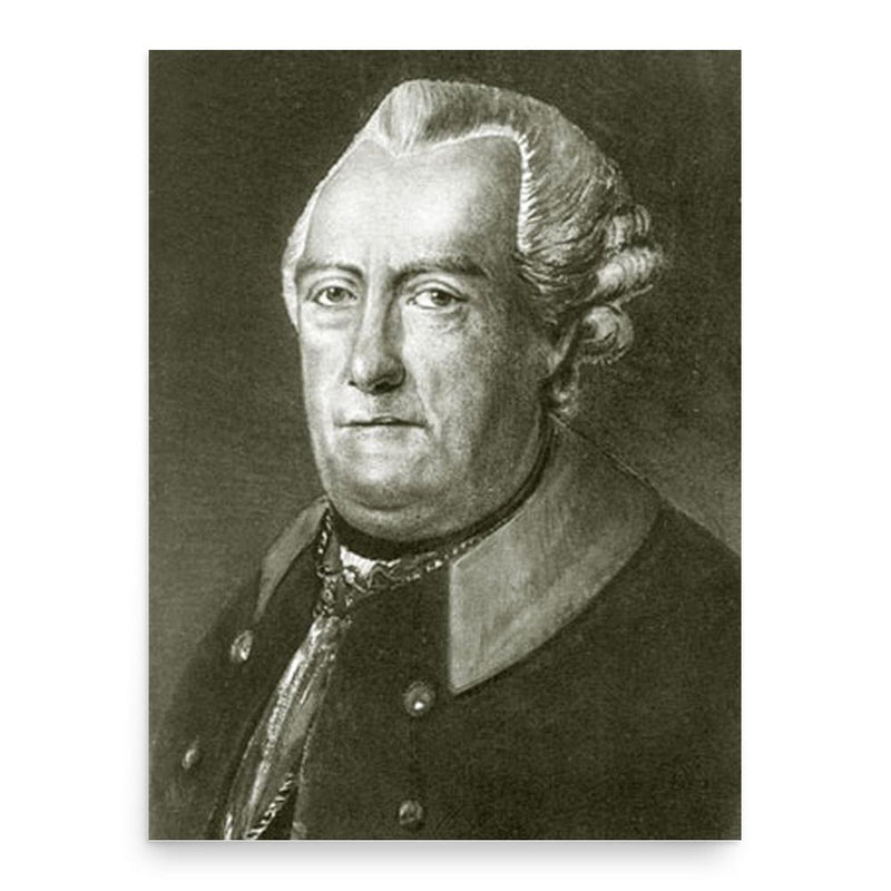 Carl Heinrich von Wedel poster print, in size 18x24 inches.