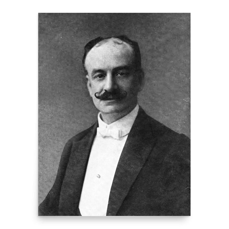 Carl Hertz poster print, in size 18x24 inches.