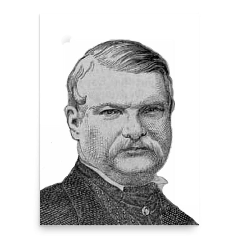 Carl Jaenisch poster print, in size 18x24 inches.