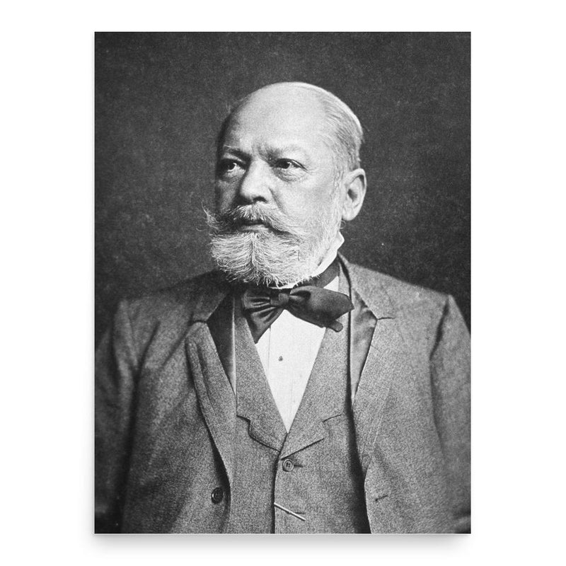 Carl Jakob Adolf Christian Gerhardt poster print, in size 18x24 inches.