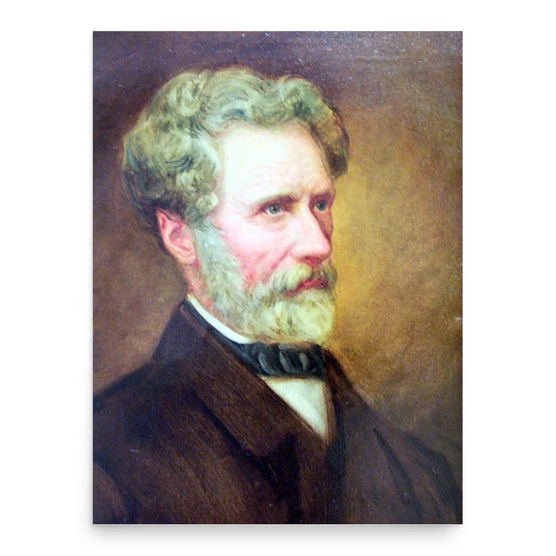 Carl Jakob Sundevall poster print, in size 18x24 inches.