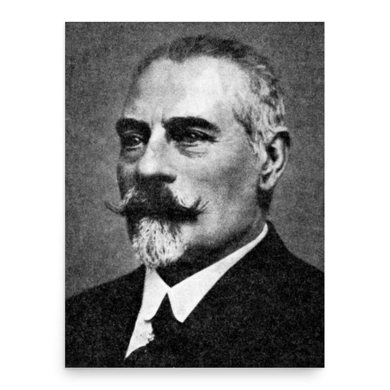 Carl Jeppesen poster print, in size 18x24 inches.