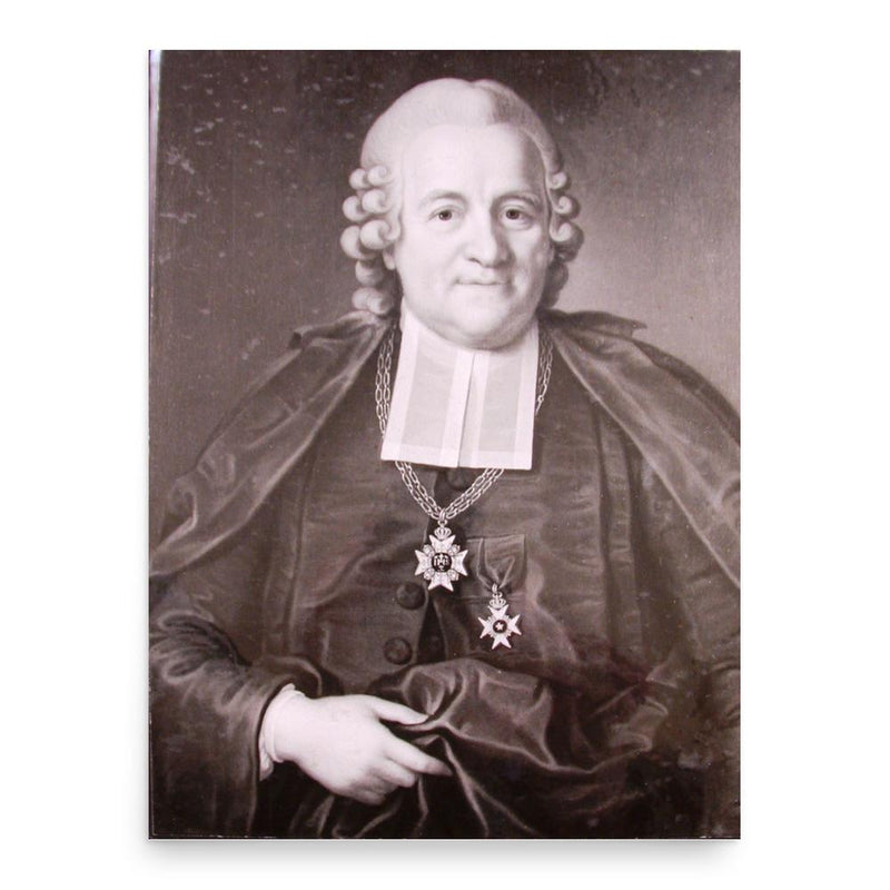 Carl Jesper Benzelius poster print, in size 18x24 inches.