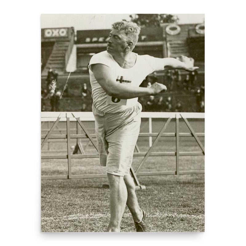 Carl Johan Lind poster print, in size 18x24 inches.