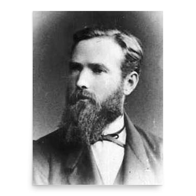 Carl Johannes Thomae poster print, in size 18x24 inches.