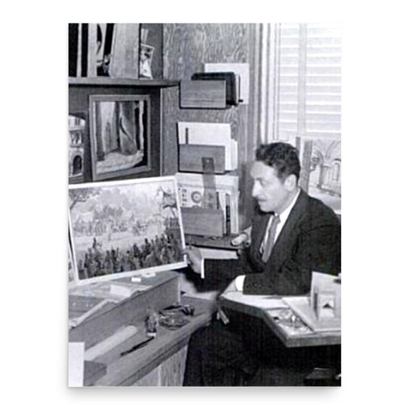 Carl Jules Weyl poster print, in size 18x24 inches.