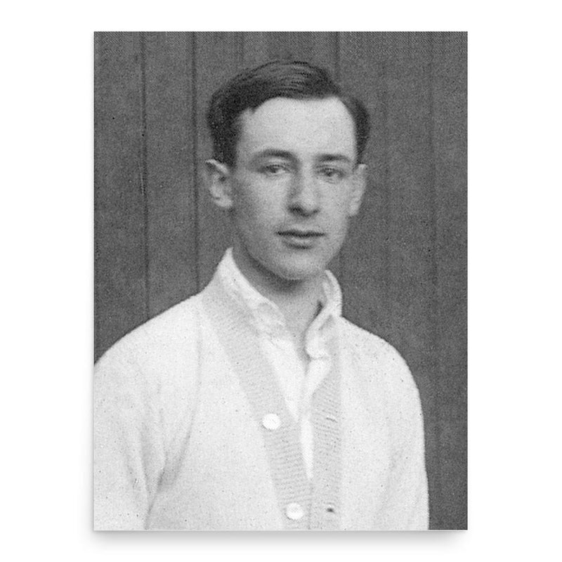 Carl Kempe poster print, in size 18x24 inches.