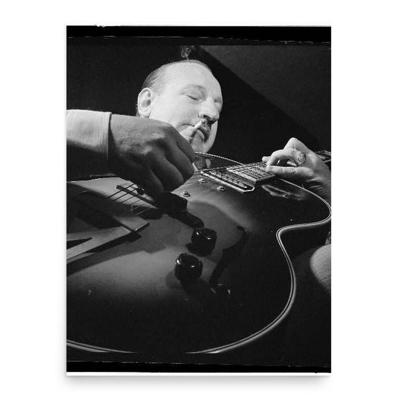 Carl Kress poster print, in size 18x24 inches.