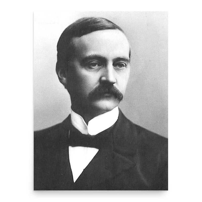 Carl Lindhagen poster print, in size 18x24 inches.