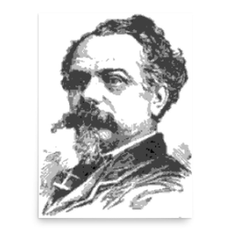 Carl Ludwig Brandt poster print, in size 18x24 inches.