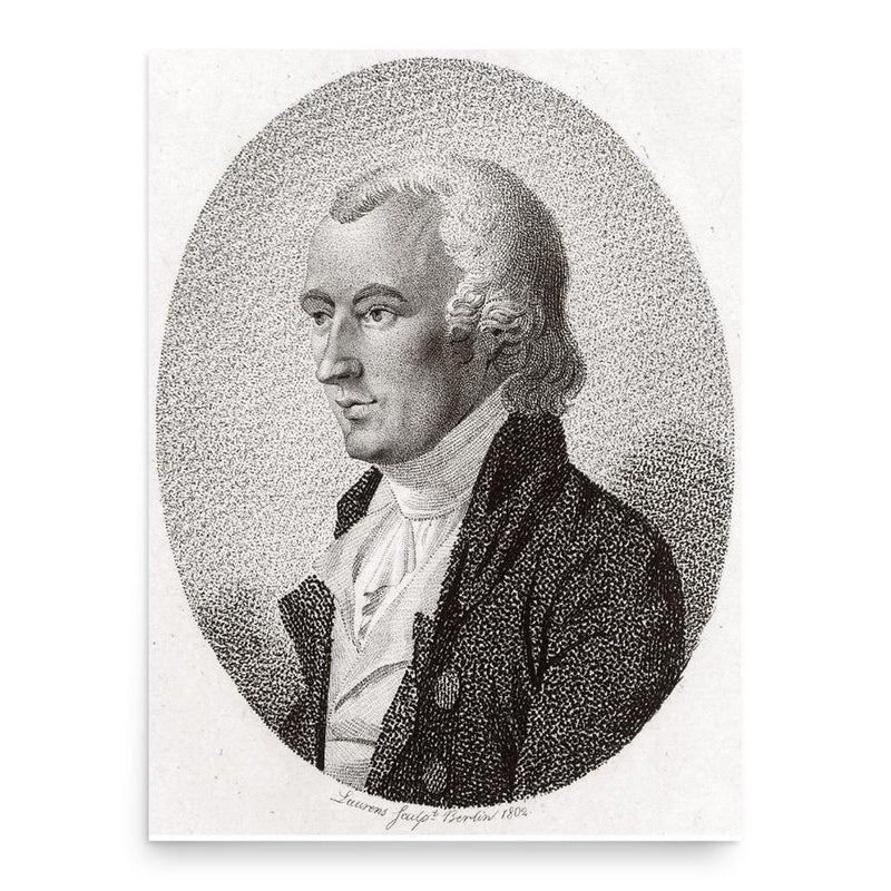 Carl Ludwig Willdenow poster print, in size 18x24 inches.