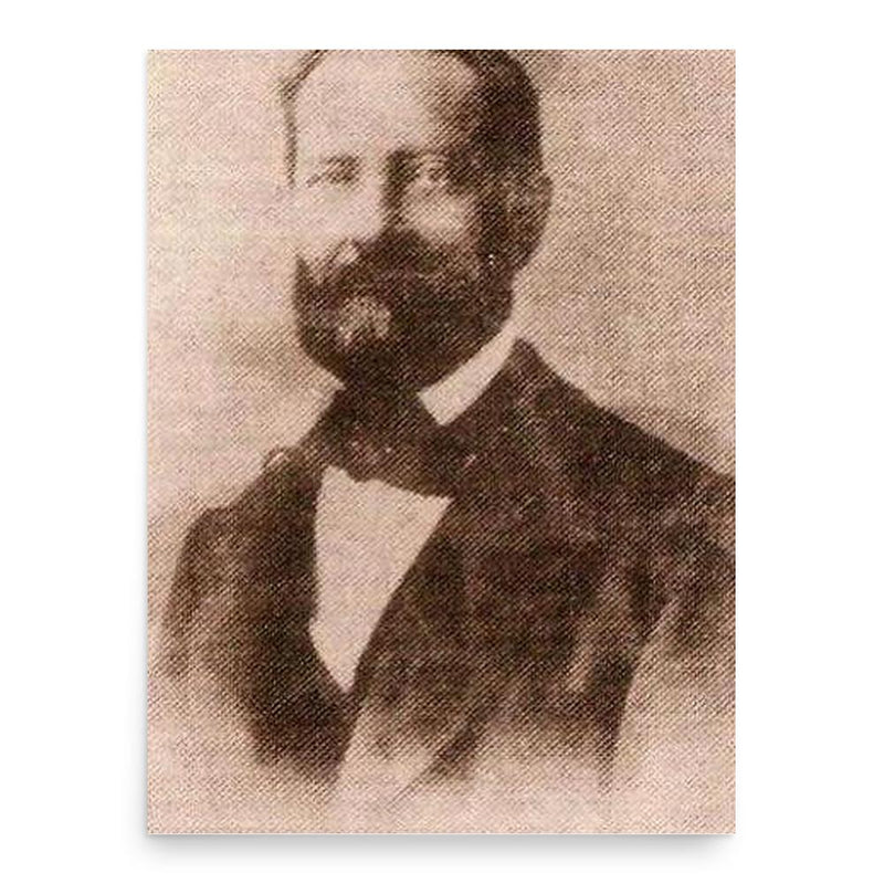 Carl Mayet poster print, in size 18x24 inches.