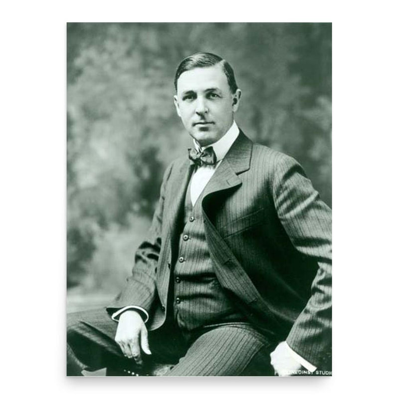 Carl Milliken poster print, in size 18x24 inches.