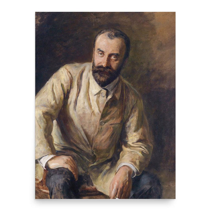 Carl Moll poster print, in size 18x24 inches.