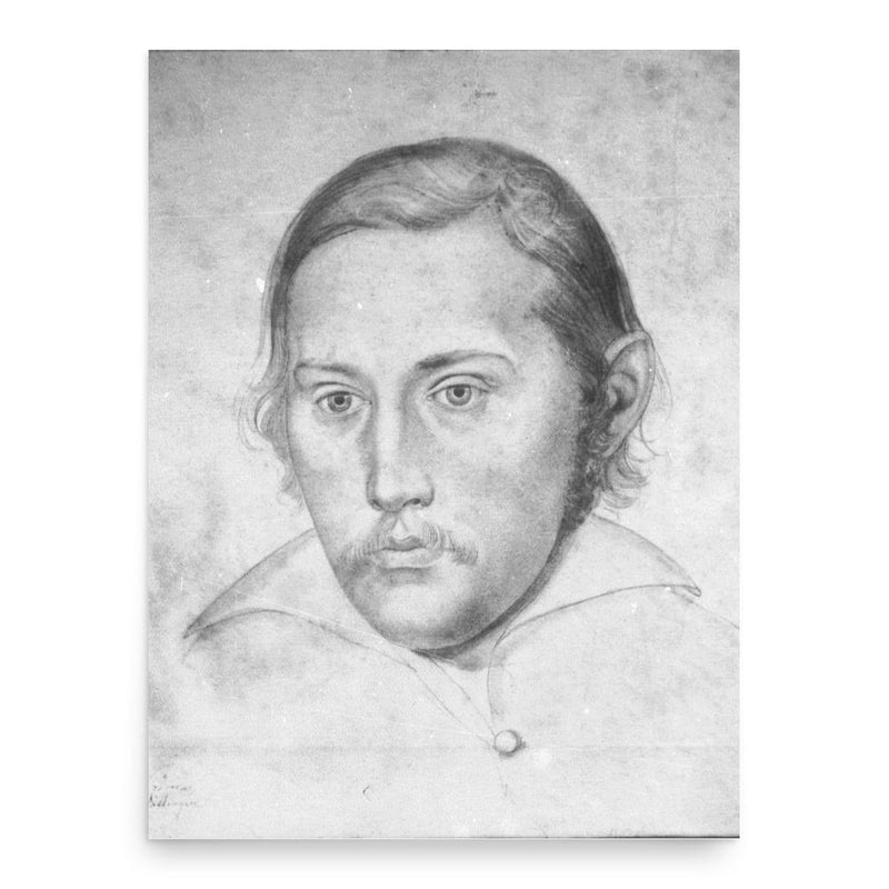 Carl Oesterley poster print, in size 18x24 inches.