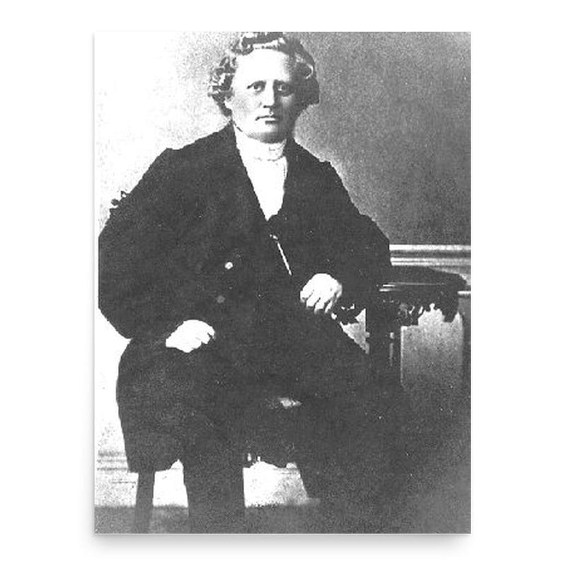 Carl Olof Rosenius poster print, in size 18x24 inches.