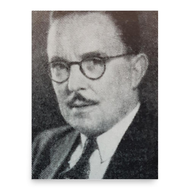 Carl Oscar Borg poster print, in size 18x24 inches.