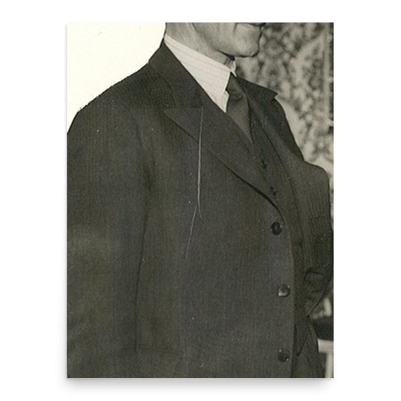 Carl Paaske poster print, in size 18x24 inches.