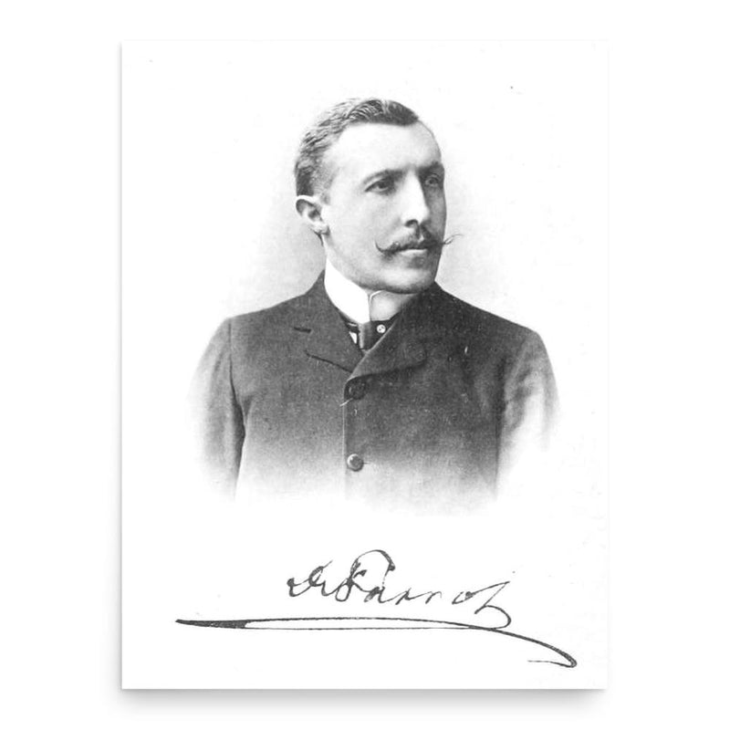 Carl Parrot poster print, in size 18x24 inches.