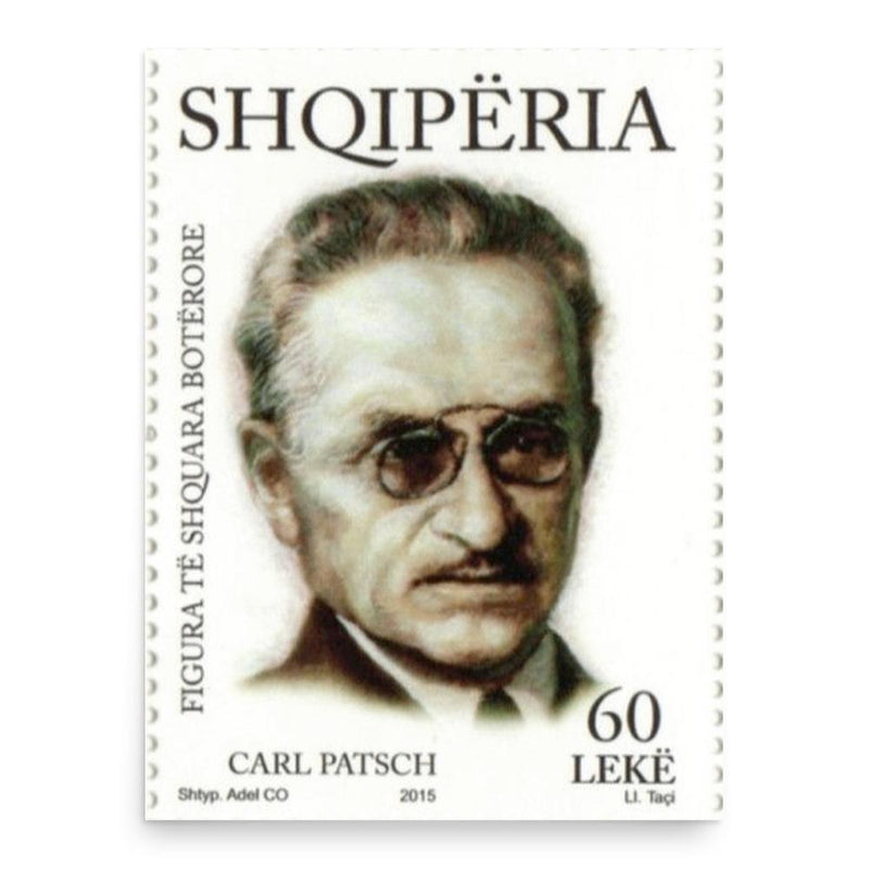 Carl Patsch poster print, in size 18x24 inches.