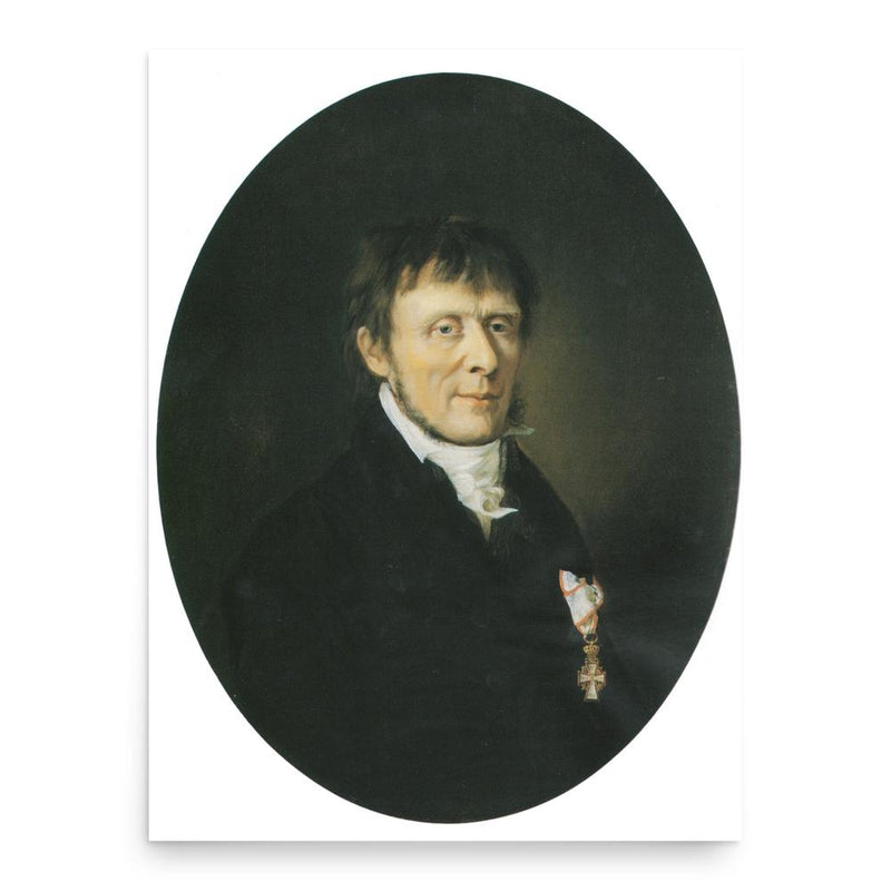 Carl Peter Stoltenberg poster print, in size 18x24 inches.