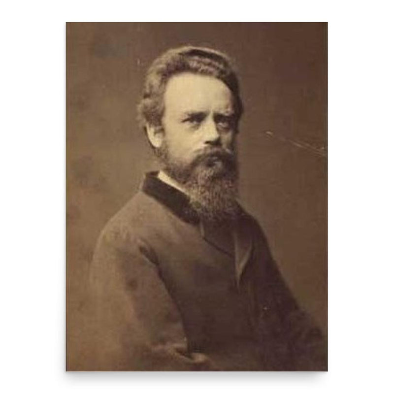 Carl Rasmussen poster print, in size 18x24 inches.