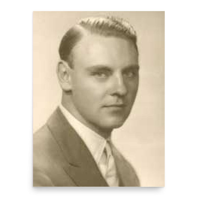 Carl Raymond Davis poster print, in size 18x24 inches.