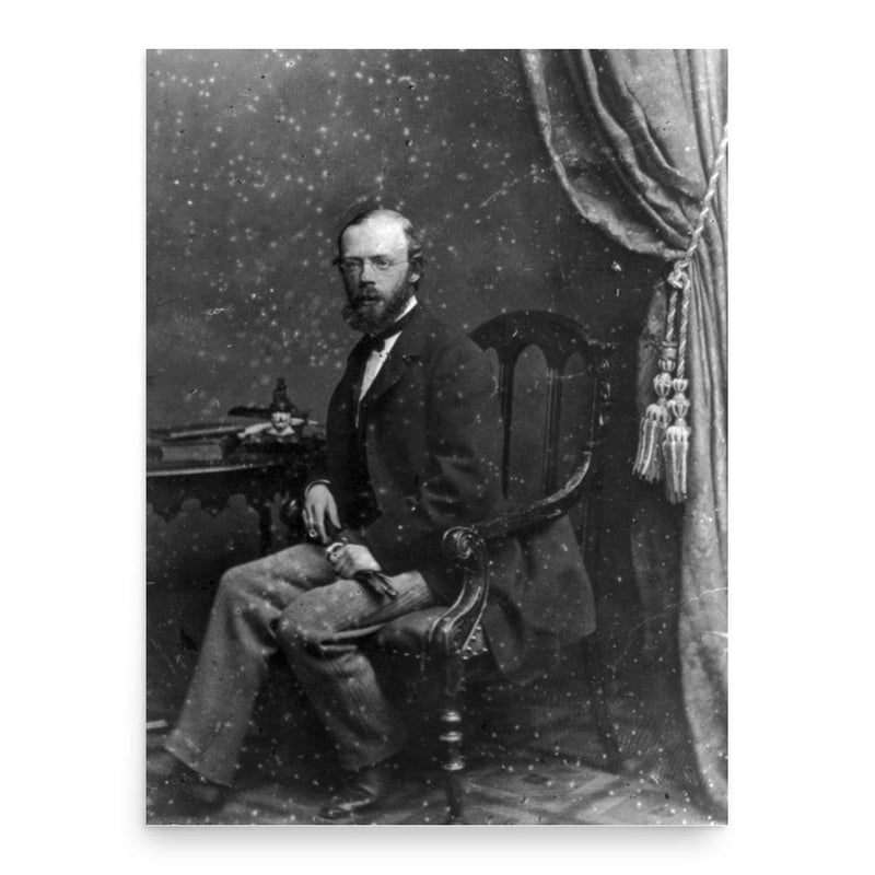 Carl Robert Osten-Sacken poster print, in size 18x24 inches.