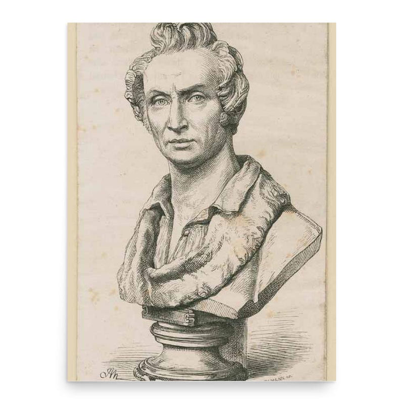 Carl Rottmann poster print, in size 18x24 inches.