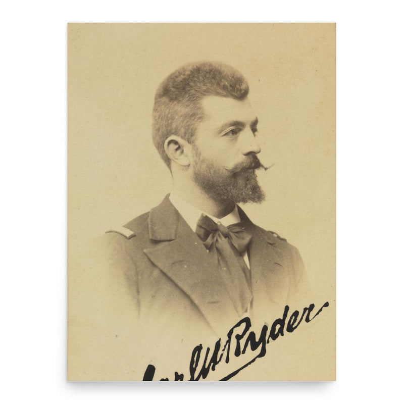 Carl Ryder poster print, in size 18x24 inches.