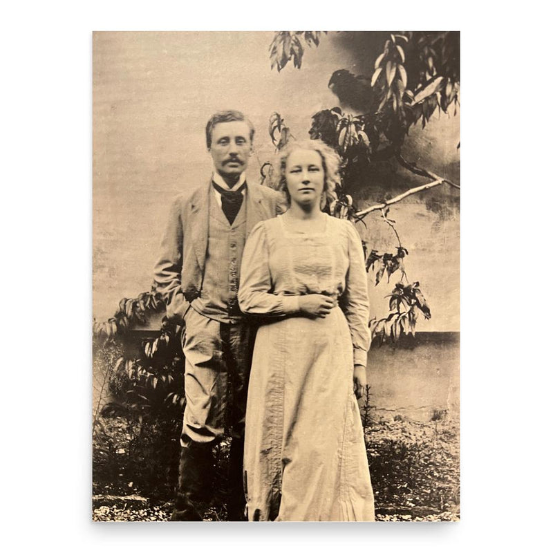 Carl Sattler poster print, in size 18x24 inches.