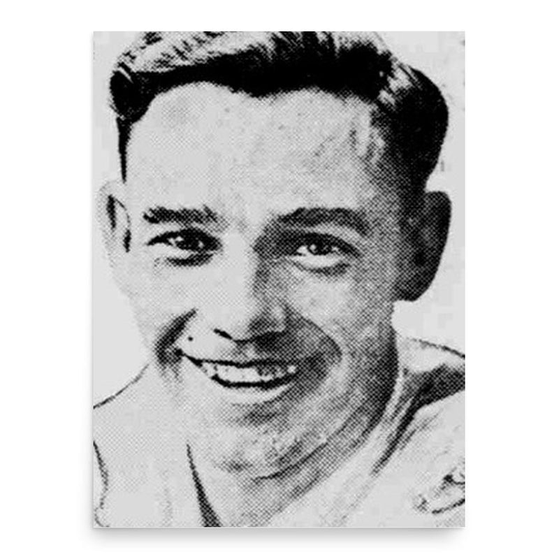 Carl Sawyer poster print, in size 18x24 inches.